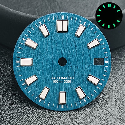Sunburst Dial Compatible With NH35 Mechanical Movement