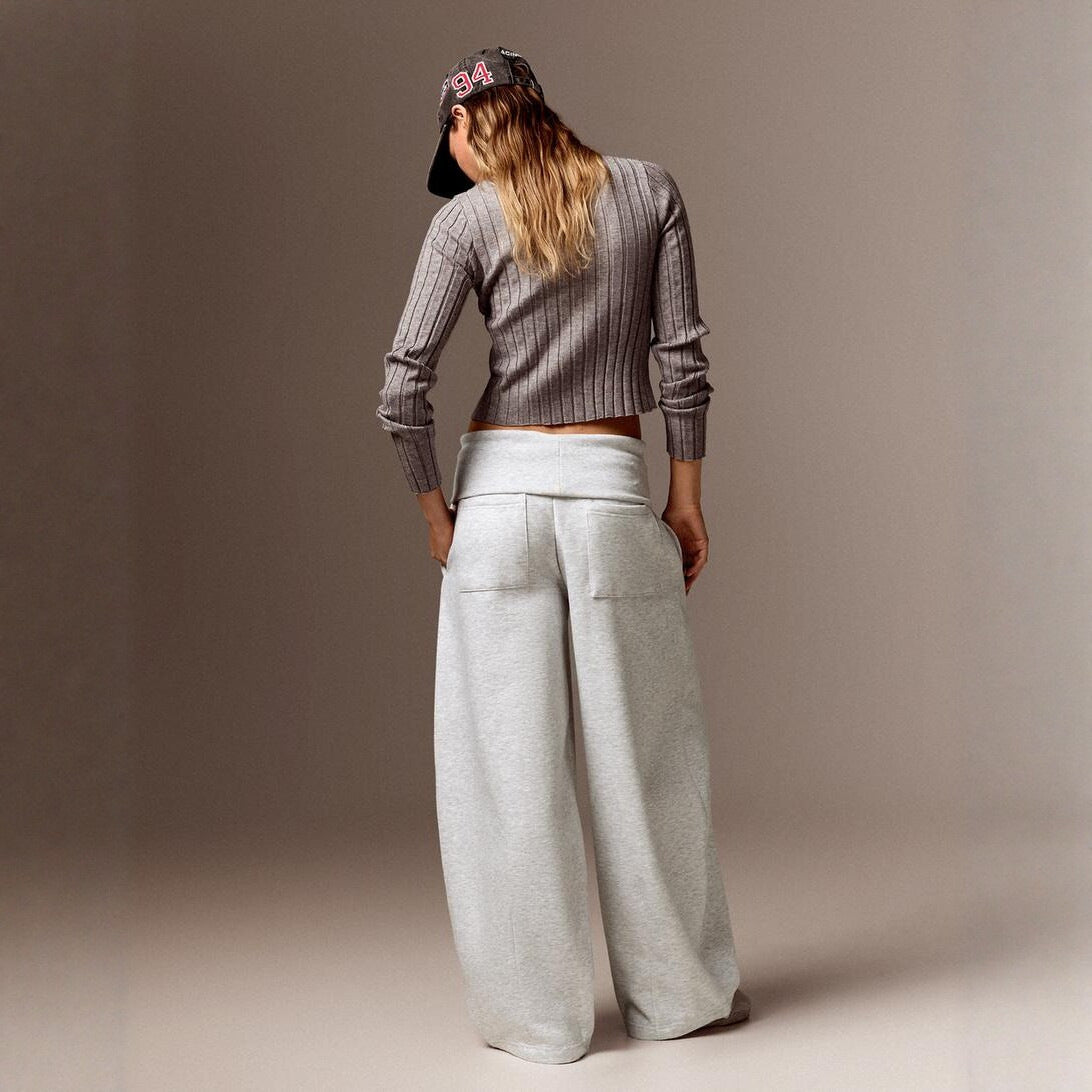 Women's Drawstring Elastic Sports Casual Pants
