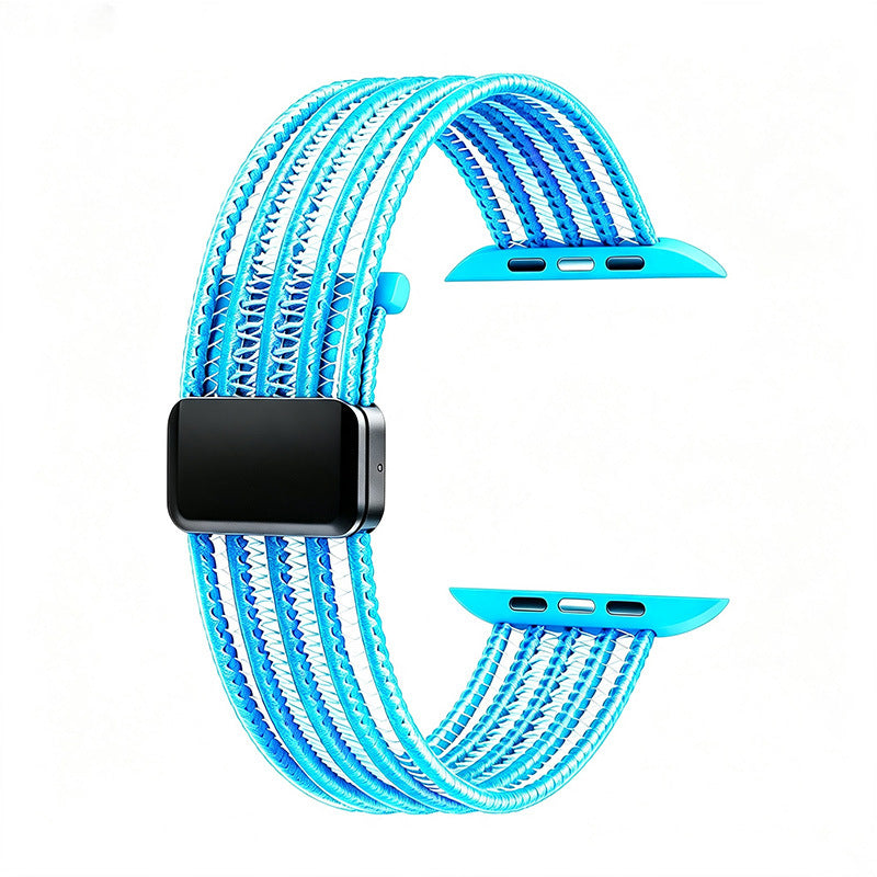 Nylon Magnetic Watch Strap Compatible With Select Smartwatches