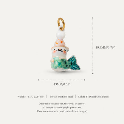 Animal Puppy Series Zircon Pendant