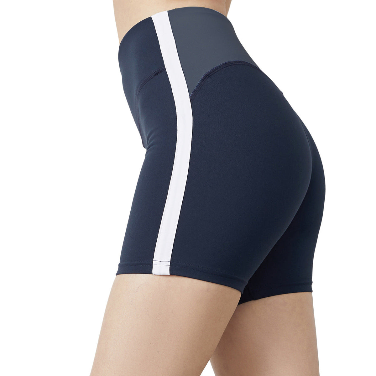 High Waist Stretch Yoga Shorts
