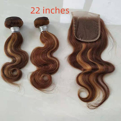 Piano Color Body Wave Human Hair Bundle