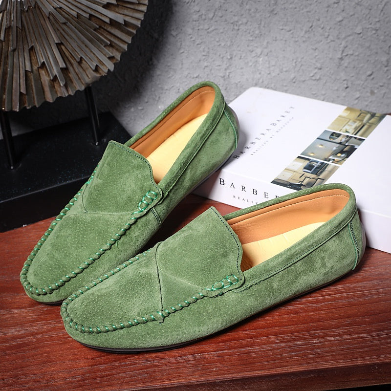 Large Size Slip On Loafers Simple