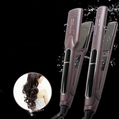 Negative ion hair straightener