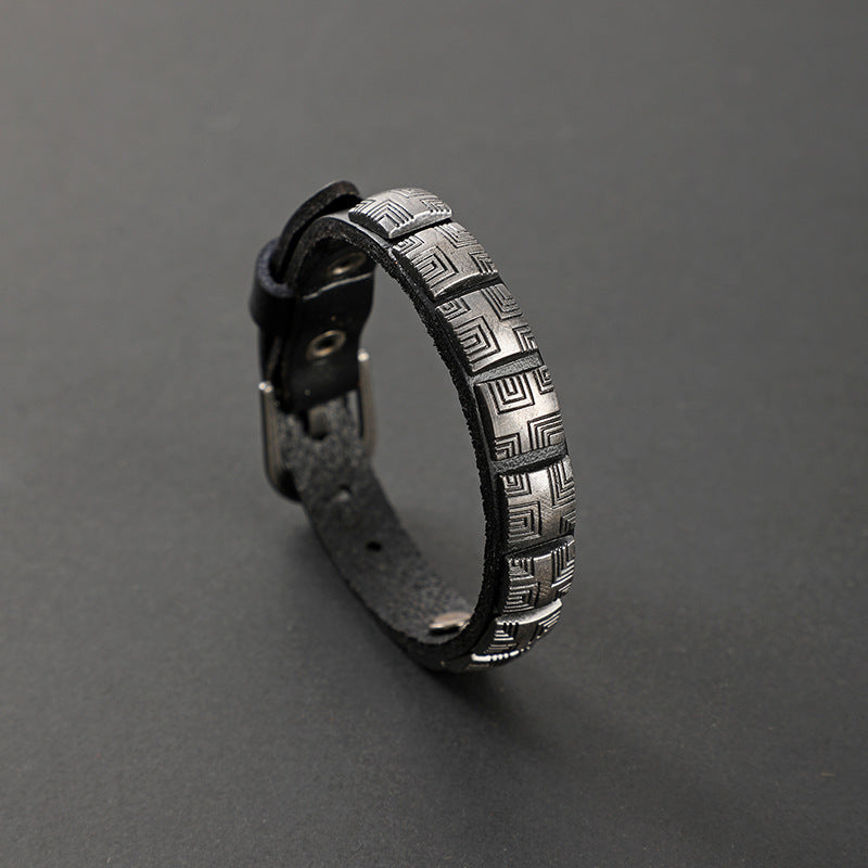 Vintage Leather Bracelet For Men And Women