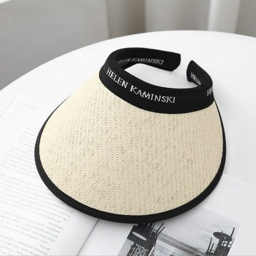 Sunscreen straw hat-off-white-1 top