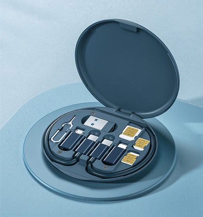 60W Fast Charging Cable Storage Box