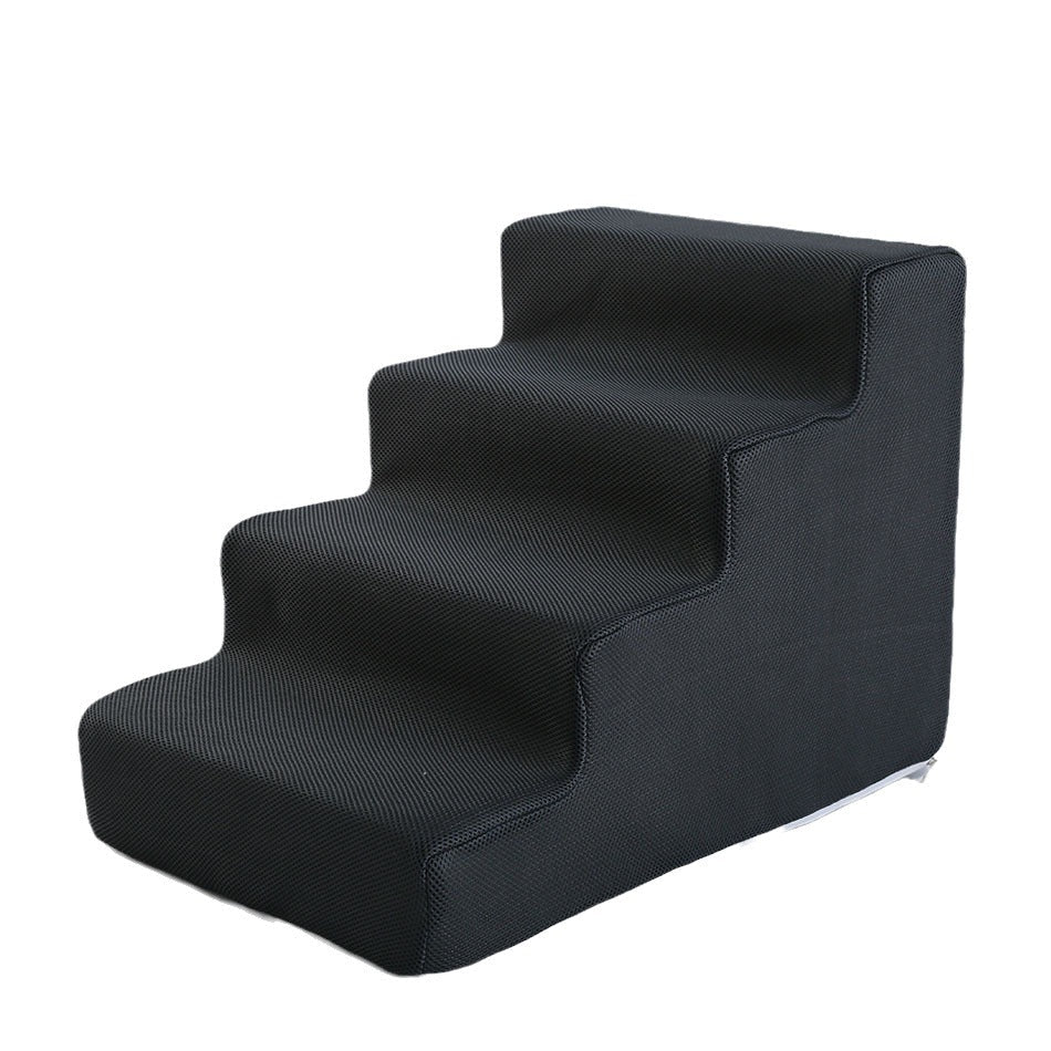 Pet Cat Sofa Steps Folding Non-slip Dog Ladder