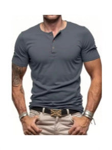 Mens Short-sleeved Top