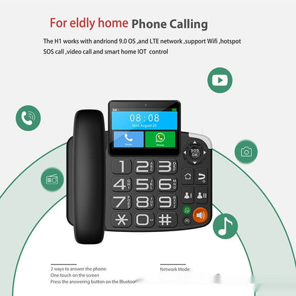 Insert Card Dual Card Touch Screen Telephone Landline Android System