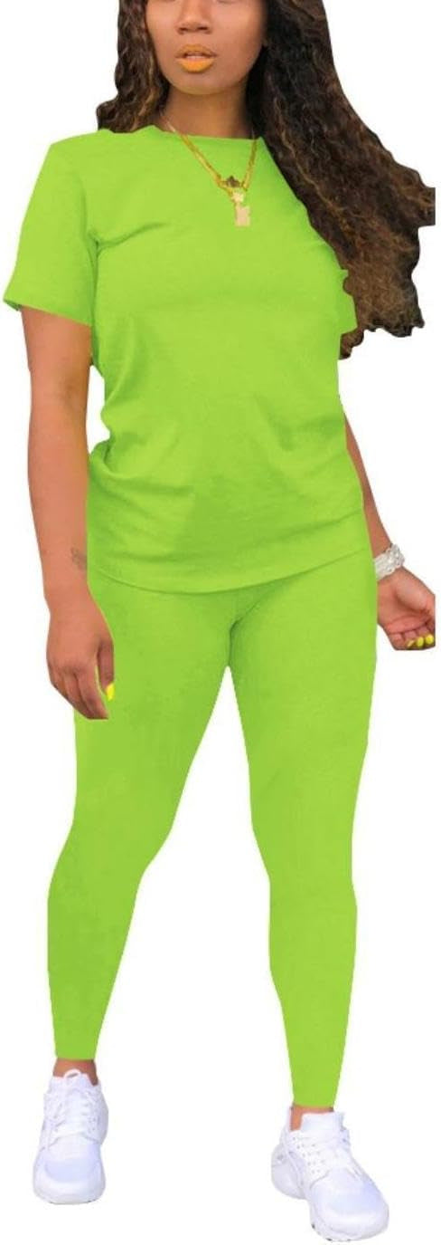 Nimsruc Biker Short Sets Women 2 Piece Outfits Summer Short