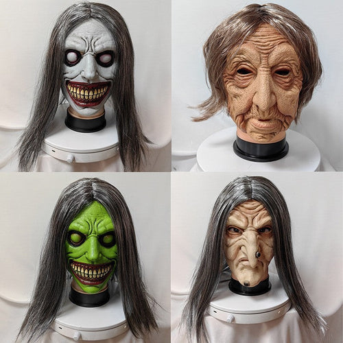 Halloween Latex Horror Mask Headgear
