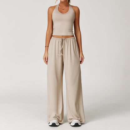 Brushed Yoga Set Quick-drying Workout Outfit