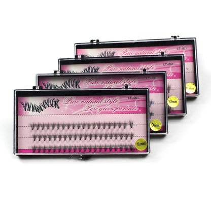 Single Eyelashes, Hairy Chicken Paw Hairs, Grafted Eyelashes, A Cluster Of 10 Self-grafted, Inoculated False Eyelashes