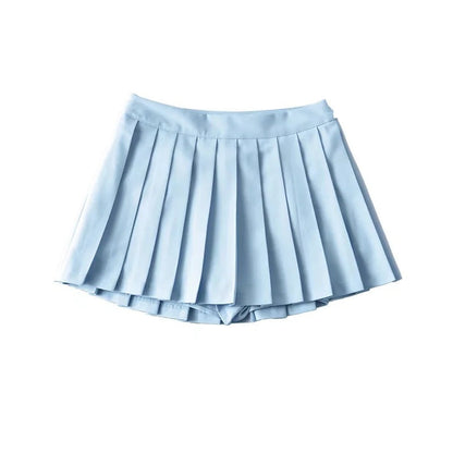 High Waist A-Line Skirt