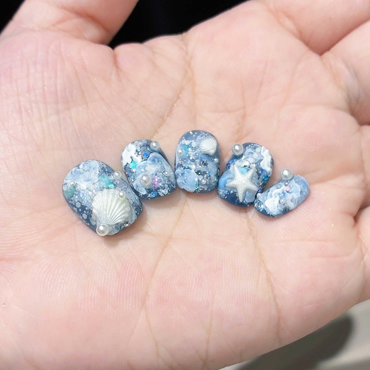 Handmade Short-style Press-on Nails