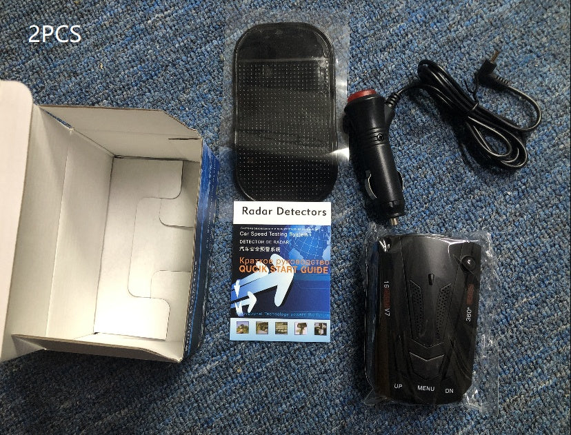 Electronic Dog V7 English And Russian Vehicle-mounted  Speed Measurement Vehicle Mobile Speed Measurement Detector