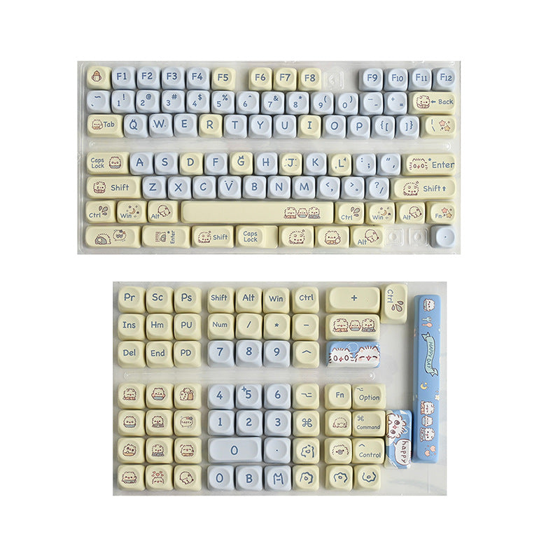Sublimation Pbt Adapter Magnetic Shaft Wooting Key Cap For Keyboards