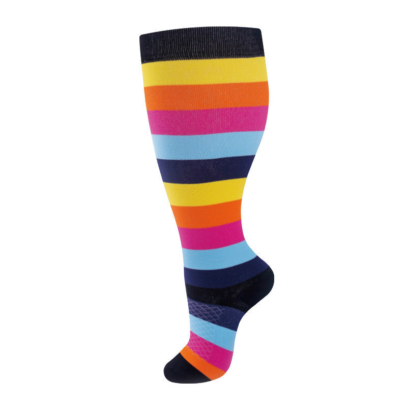 Plus-size Compression Socks, Nylon Nurse Socks For Men And Women