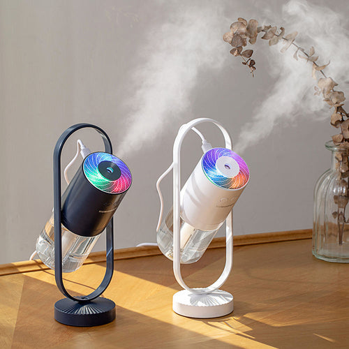 Portable Car Humidifier 200ml USB Light