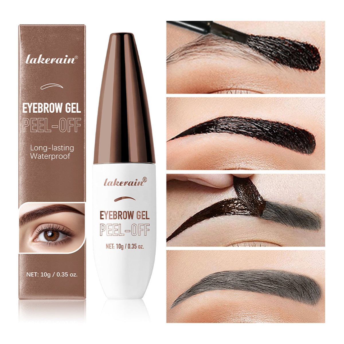 Wild Eyebrow Three-dimensional Waterproof Sweat-proof Not Easy To Fade Eyebrow Cream