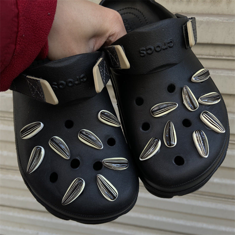 Melon Seed Shoe Buckle Accessories