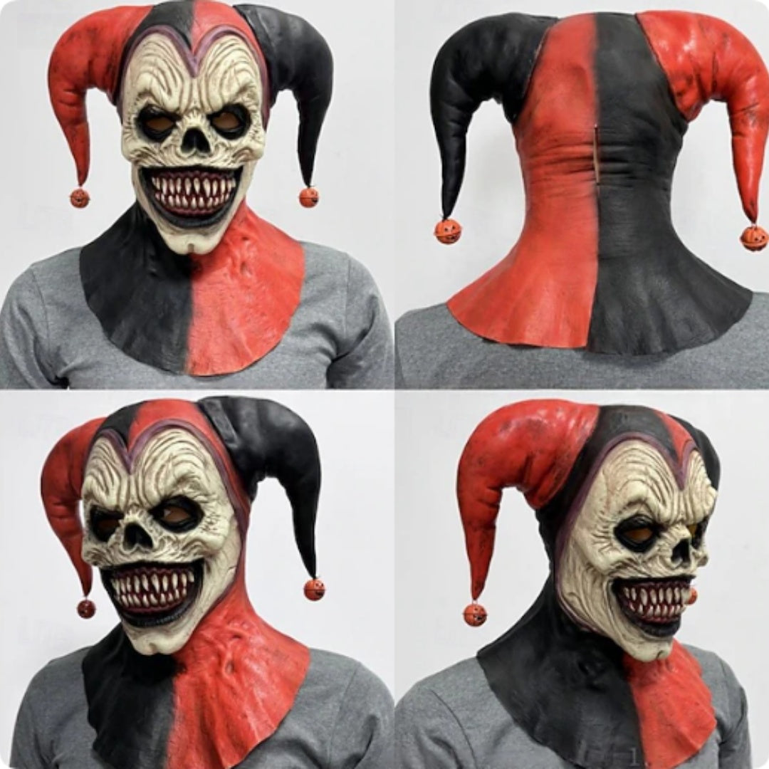 Halloween Funny Clown Mask Red Nose