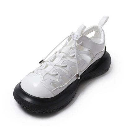 Closed Toe Platform Sports Sandals