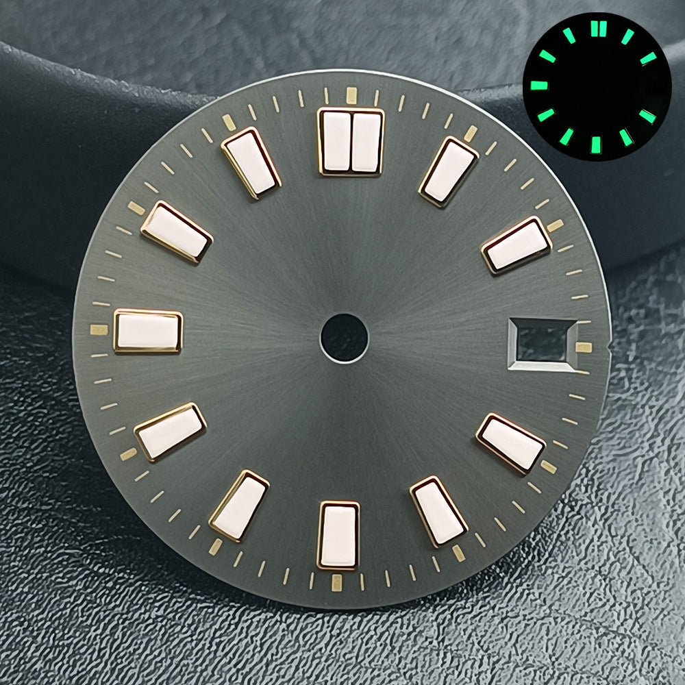 Sunburst Dial Compatible With NH35 Mechanical Movement