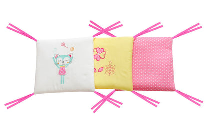 Baby Bedding Pink Kitten Bed Fence