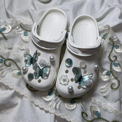 Flower Shoe Buckle Accessories Upper Decoration