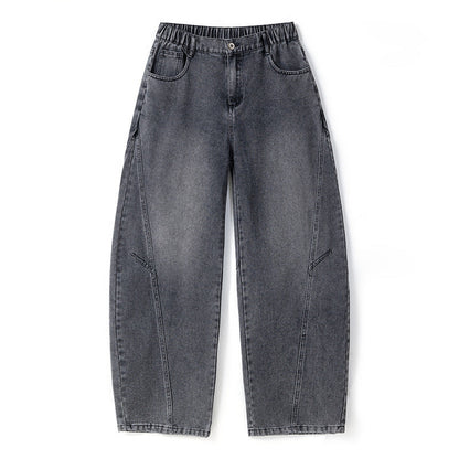 Fall Loose Straight Leg Utility Trousers