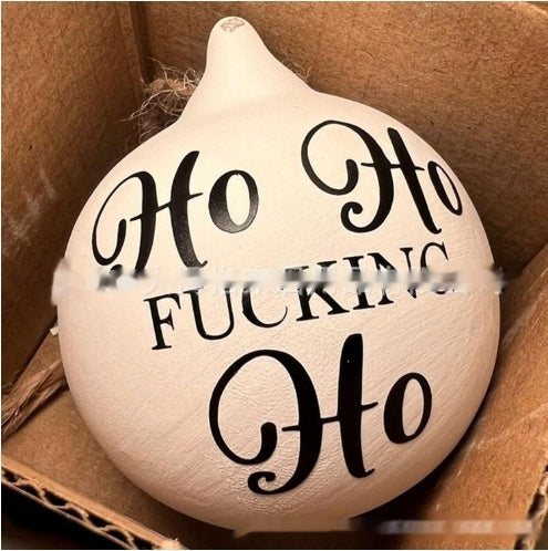 Holiday Christmas Ball Prank Decorations