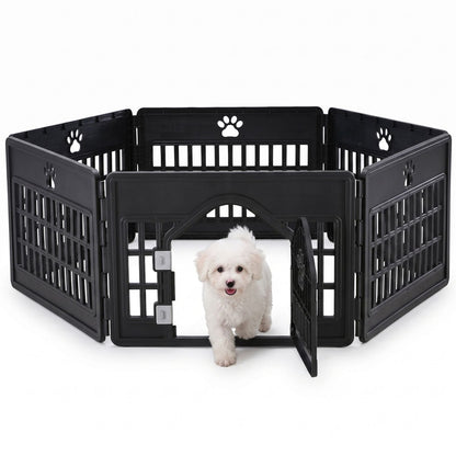 Plastic Dog With Movable Enclosure, Suitable For Small And Medium-sized Dogs, Cats And Rabbits.