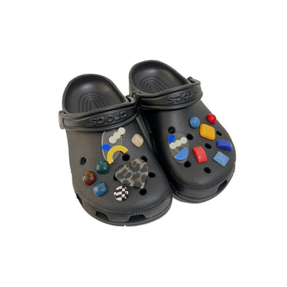 Shoe Flower Irregular Geometric Patch Accessories
