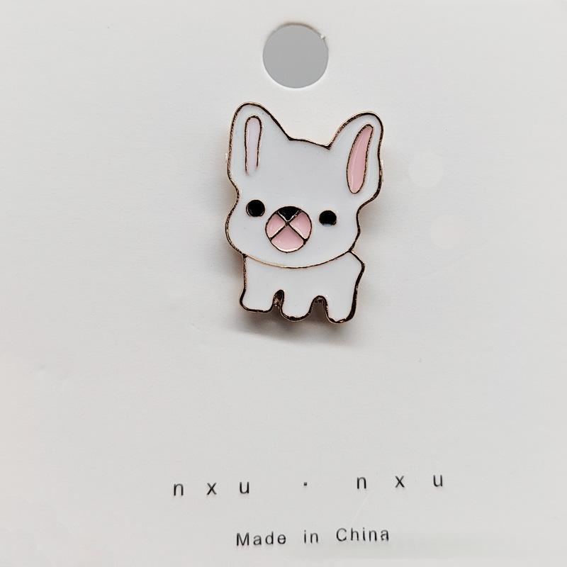 Creative And Adorable Brooches In Various Designs Featuring Animals, Flowers, And Fruits