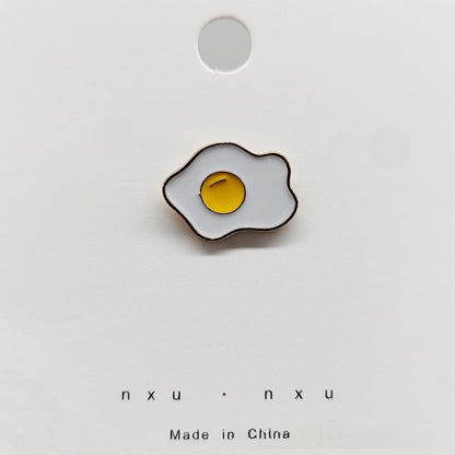 Creative And Adorable Brooches In Various Designs Featuring Animals, Flowers, And Fruits