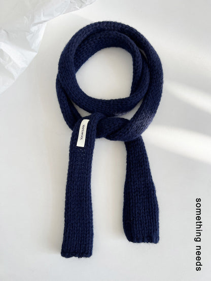 Narrow Long Scarf Womens Neck Warmer