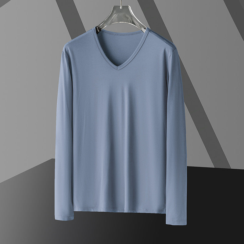 Men's Long Sleeve Tight-Fit Shirt