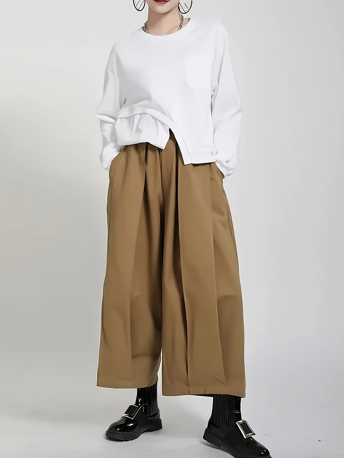 Wide-leg Pants Cross-border Loose-fit Draping Lantern Pants