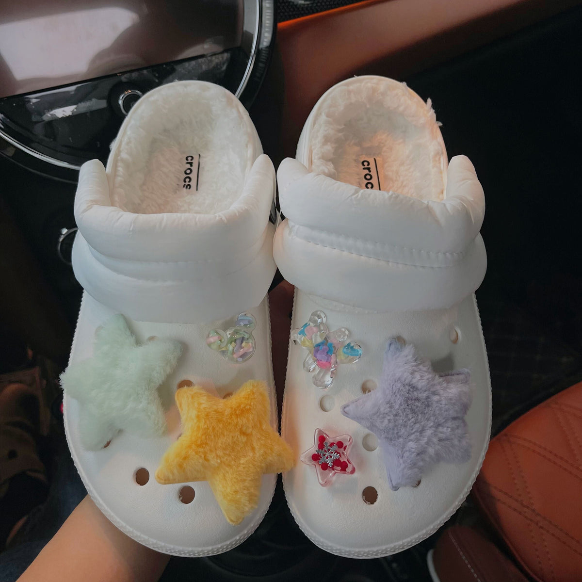 Plush Star Shoe Buckle Accessories