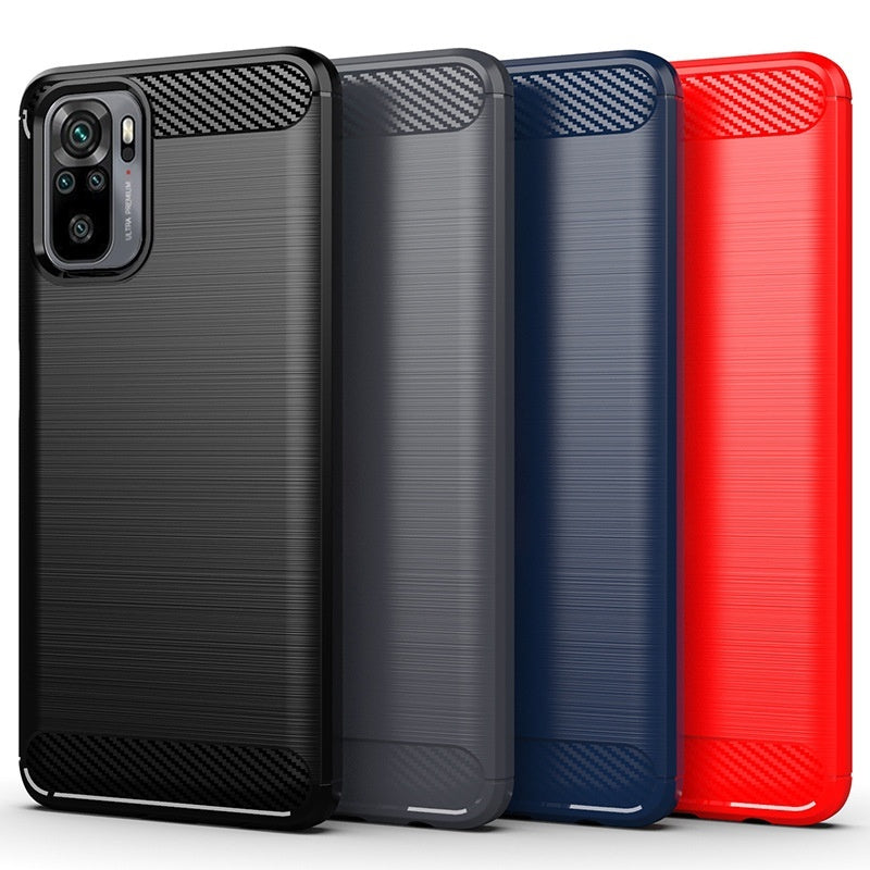 Suitable For Redmi Silicone Full-body Brushed Anti-drop Phone Case