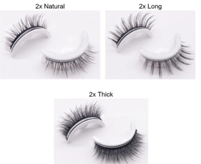 Reusable 3D Self-Adhesive Mink Lashes