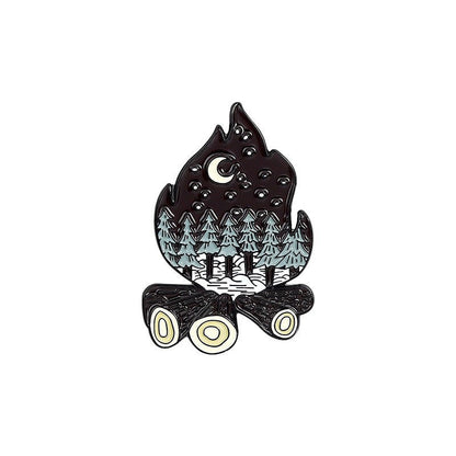 Versatile Alloy Oil-Drop Metal Brooch For All Styles