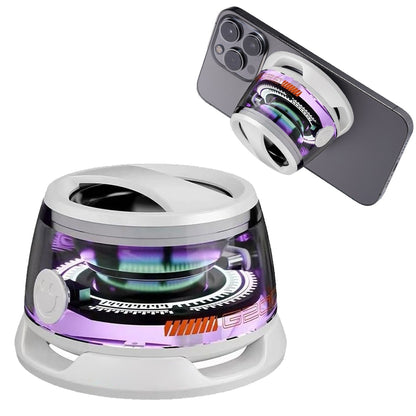 Portable Bluetooth Speaker G200 RGB Lighting Speaker BT5.3 Mini Sound Box 7 Hours Playback Magnetic Phone Holder