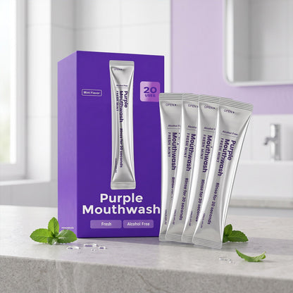 Purple Mouthwash Oral Care