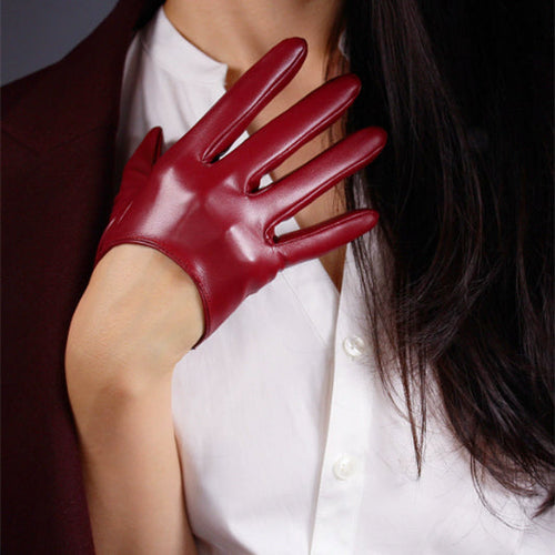 Short Leather Gloves
