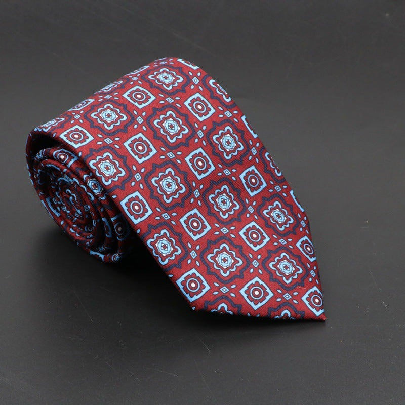 Bohemian Silk Men's Fashion Necktie