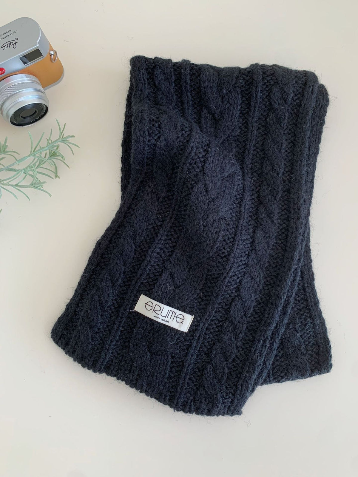 Herringbone Knit Scarf For Women