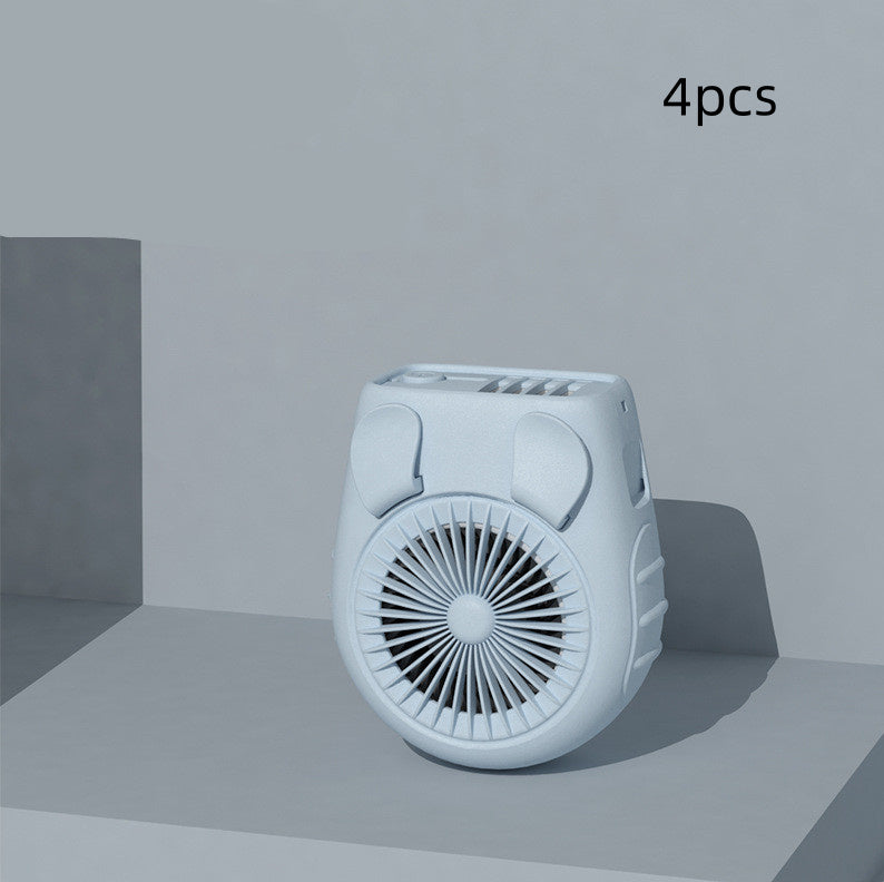 Mini Rechargeable Hanging Waist Neck Fan